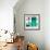 ¡Viva Mexico! Square Collection - "ALASKA" Coral Green Bar-Philippe Hugonnard-Framed Photographic Print displayed on a wall