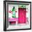 ¡Viva Mexico! Square Collection - "ALASKA" Pink Bar-Philippe Hugonnard-Framed Photographic Print