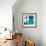 ¡Viva Mexico! Square Collection - "ALASKA" Turquoise Bar-Philippe Hugonnard-Framed Photographic Print displayed on a wall