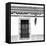 ¡Viva Mexico! Square Collection - B&W Facade-Philippe Hugonnard-Framed Premier Image Canvas