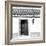 ¡Viva Mexico! Square Collection - B&W Facade-Philippe Hugonnard-Framed Photographic Print