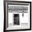 ¡Viva Mexico! Square Collection - B&W Facade-Philippe Hugonnard-Framed Photographic Print