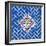 ¡Viva Mexico! Square Collection - Blue Mosaics-Philippe Hugonnard-Framed Photographic Print