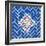 ¡Viva Mexico! Square Collection - Blue Mosaics-Philippe Hugonnard-Framed Photographic Print