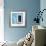 ¡Viva Mexico! Square Collection - Blue Wall of Silence-Philippe Hugonnard-Framed Photographic Print displayed on a wall