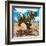 ¡Viva Mexico! Square Collection - Cactus II-Philippe Hugonnard-Framed Photographic Print