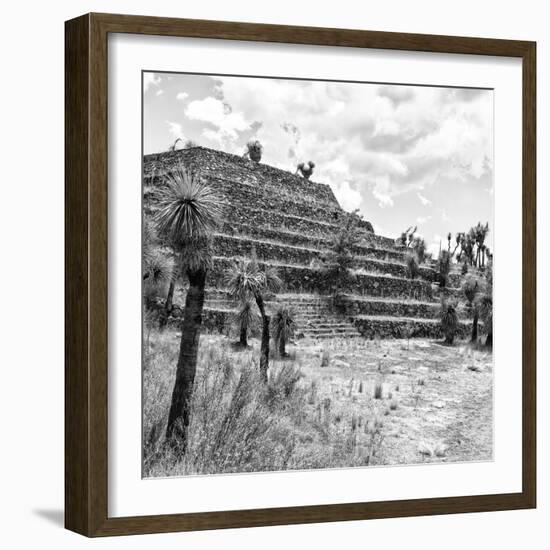 ¡Viva Mexico! Square Collection - Cantona Archaeological Ruins VIII-Philippe Hugonnard-Framed Photographic Print