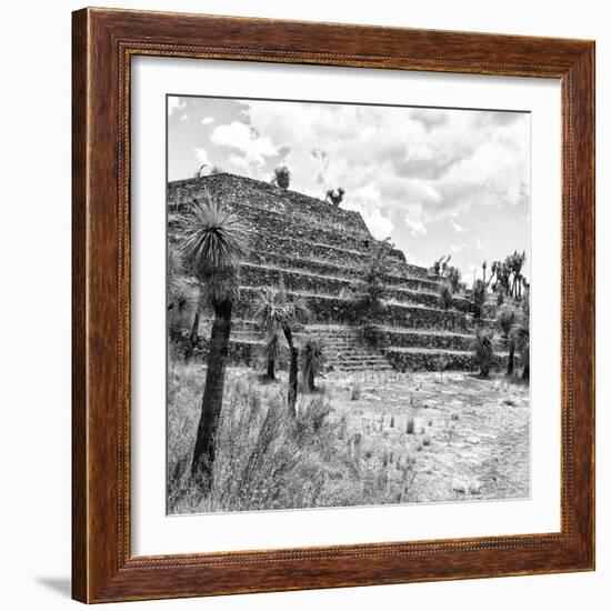 ¡Viva Mexico! Square Collection - Cantona Archaeological Ruins VIII-Philippe Hugonnard-Framed Photographic Print