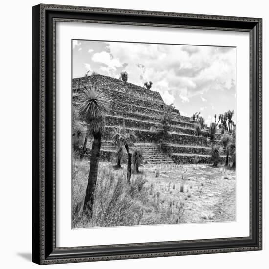 ¡Viva Mexico! Square Collection - Cantona Archaeological Ruins VIII-Philippe Hugonnard-Framed Photographic Print