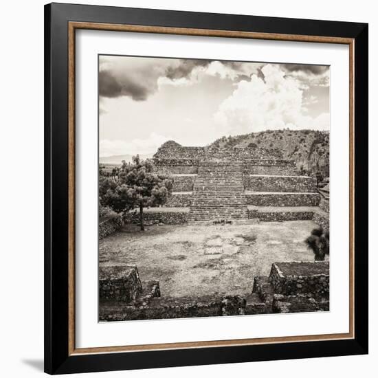 ¡Viva Mexico! Square Collection - Cantona Archaeological Ruins XII-Philippe Hugonnard-Framed Photographic Print