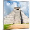 ¡Viva Mexico! Square Collection - Chichen Itza Pyramid V-Philippe Hugonnard-Mounted Photographic Print