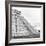 ¡Viva Mexico! Square Collection - Chichen Itza Pyramid XIX-Philippe Hugonnard-Framed Photographic Print