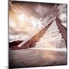 ¡Viva Mexico! Square Collection - Chichen Itza Pyramid XVI-Philippe Hugonnard-Mounted Photographic Print