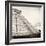 ¡Viva Mexico! Square Collection - Chichen Itza Pyramid XVIII-Philippe Hugonnard-Framed Photographic Print