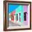 ¡Viva Mexico! Square Collection - Coloful Street VII-Philippe Hugonnard-Framed Photographic Print