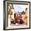 ¡Viva Mexico! Square Collection - Colorful Street in Guanajuato II-Philippe Hugonnard-Framed Photographic Print