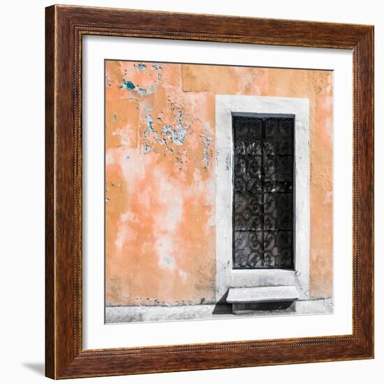 ¡Viva Mexico! Square Collection - Coral Wall of Silence-Philippe Hugonnard-Framed Photographic Print