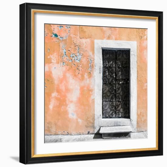 ¡Viva Mexico! Square Collection - Coral Wall of Silence-Philippe Hugonnard-Framed Photographic Print