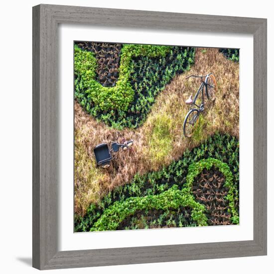 ¡Viva Mexico! Square Collection - Earth from above-Philippe Hugonnard-Framed Photographic Print