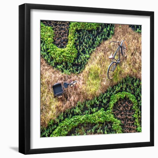 ¡Viva Mexico! Square Collection - Earth from above-Philippe Hugonnard-Framed Photographic Print