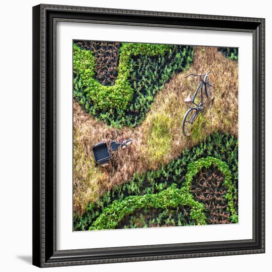 ¡Viva Mexico! Square Collection - Earth from above-Philippe Hugonnard-Framed Photographic Print