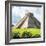 ¡Viva Mexico! Square Collection - El Castillo Pyramid - Chichen Itza III-Philippe Hugonnard-Framed Photographic Print