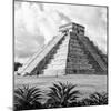 ¡Viva Mexico! Square Collection - El Castillo Pyramid - Chichen Itza VII-Philippe Hugonnard-Mounted Photographic Print
