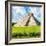 ?Viva Mexico! Square Collection - El Castillo Pyramid - Chichen Itza VIII-Philippe Hugonnard-Framed Photographic Print