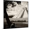 ¡Viva Mexico! Square Collection - El Castillo Pyramid - Chichen Itza XVI-Philippe Hugonnard-Mounted Photographic Print