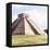 ¡Viva Mexico! Square Collection - El Castillo Pyramid in Chichen Itza II-Philippe Hugonnard-Framed Premier Image Canvas