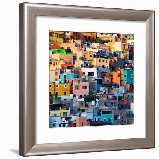 ¡Viva Mexico! Square Collection - Guanajuato at Sunset II-Philippe Hugonnard-Framed Photographic Print