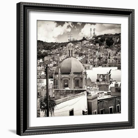 ?Viva Mexico! Square Collection - Guanajuato Colorful City VI-Philippe Hugonnard-Framed Photographic Print