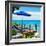¡Viva Mexico! Square Collection - Isla Mujeres View-Philippe Hugonnard-Framed Photographic Print