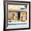 ¡Viva Mexico! Square Collection - "La Esquina" Orange Supermarket - Cancun-Philippe Hugonnard-Framed Photographic Print