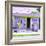 ¡Viva Mexico! Square Collection - "La Esquina" Purple Supermarket - Cancun-Philippe Hugonnard-Framed Photographic Print