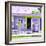 ¡Viva Mexico! Square Collection - "La Esquina" Purple Supermarket - Cancun-Philippe Hugonnard-Framed Photographic Print