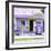 ¡Viva Mexico! Square Collection - "La Esquina" Purple Supermarket - Cancun-Philippe Hugonnard-Framed Photographic Print