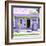 ¡Viva Mexico! Square Collection - "La Esquina" Purple Supermarket - Cancun-Philippe Hugonnard-Framed Photographic Print