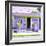 ¡Viva Mexico! Square Collection - "La Esquina" Purple Supermarket - Cancun-Philippe Hugonnard-Framed Photographic Print