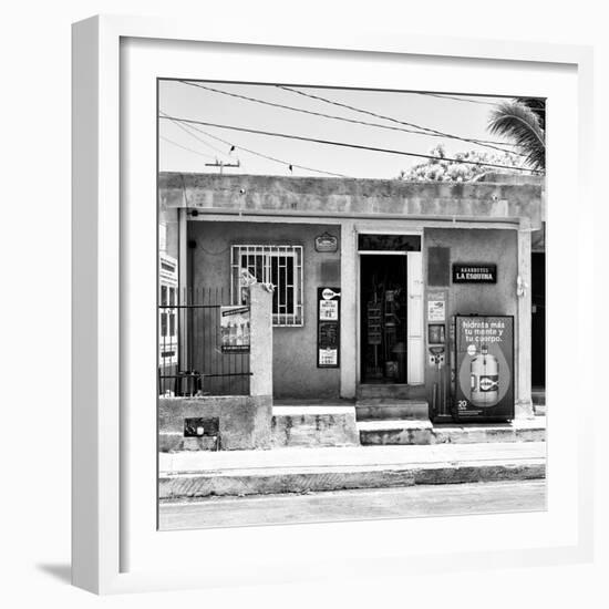 ¡Viva Mexico! Square Collection - "La Esquina" Supermarket - Cancun-Philippe Hugonnard-Framed Photographic Print