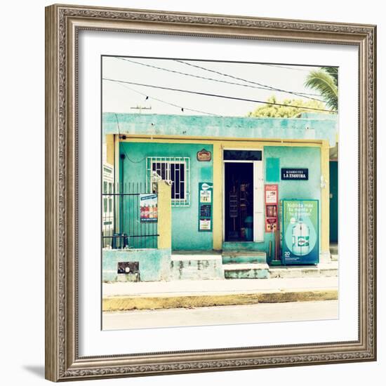 ?Viva Mexico! Square Collection - "La Esquina" Supermarket II - Cancun-Philippe Hugonnard-Framed Photographic Print