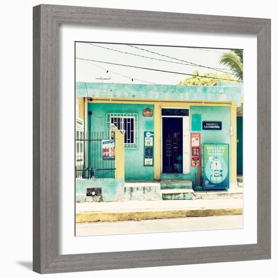 ?Viva Mexico! Square Collection - "La Esquina" Supermarket II - Cancun-Philippe Hugonnard-Framed Photographic Print