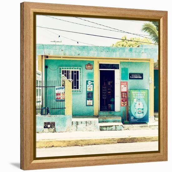 ?Viva Mexico! Square Collection - "La Esquina" Supermarket II - Cancun-Philippe Hugonnard-Framed Premier Image Canvas