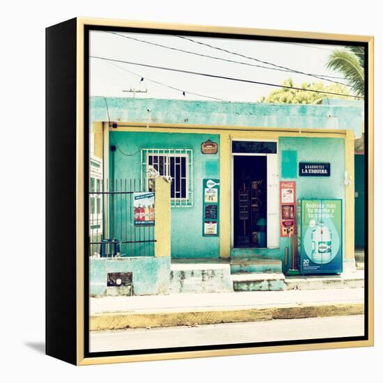 ?Viva Mexico! Square Collection - "La Esquina" Supermarket II - Cancun-Philippe Hugonnard-Framed Premier Image Canvas