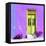 ¡Viva Mexico! Square Collection - Lime Green Door & Purple Wall in Campeche-Philippe Hugonnard-Framed Premier Image Canvas