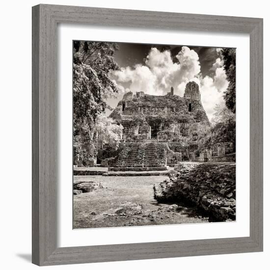 ¡Viva Mexico! Square Collection - Mayan Ruins II-Philippe Hugonnard-Framed Photographic Print