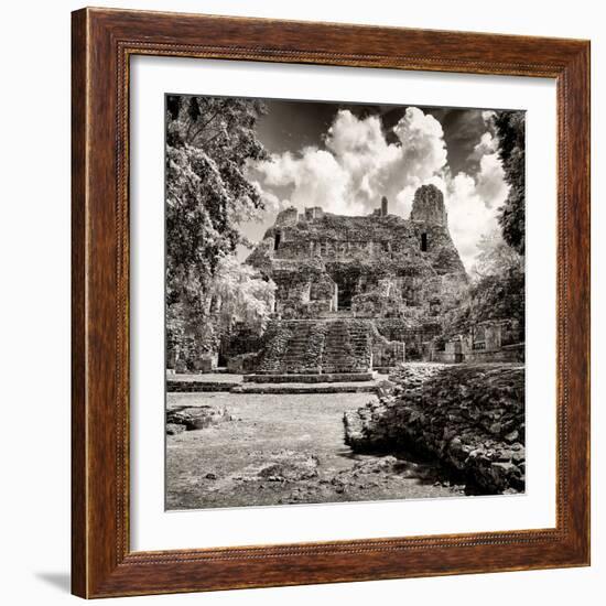 ¡Viva Mexico! Square Collection - Mayan Ruins II-Philippe Hugonnard-Framed Photographic Print