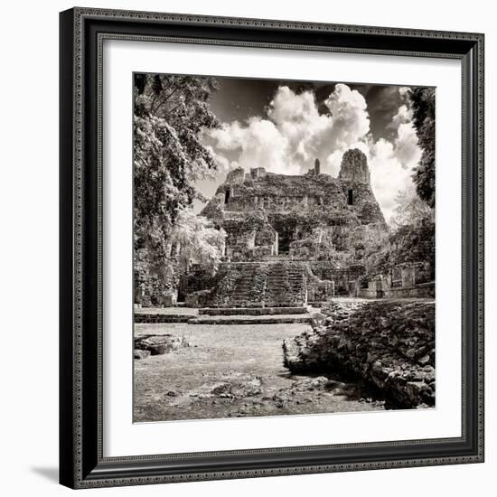 ¡Viva Mexico! Square Collection - Mayan Ruins II-Philippe Hugonnard-Framed Photographic Print