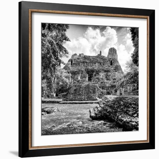 ¡Viva Mexico! Square Collection - Mayan Ruins III-Philippe Hugonnard-Framed Photographic Print