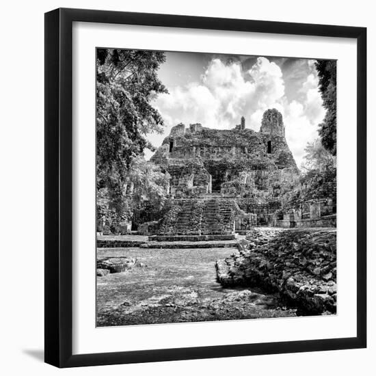 ¡Viva Mexico! Square Collection - Mayan Ruins III-Philippe Hugonnard-Framed Photographic Print